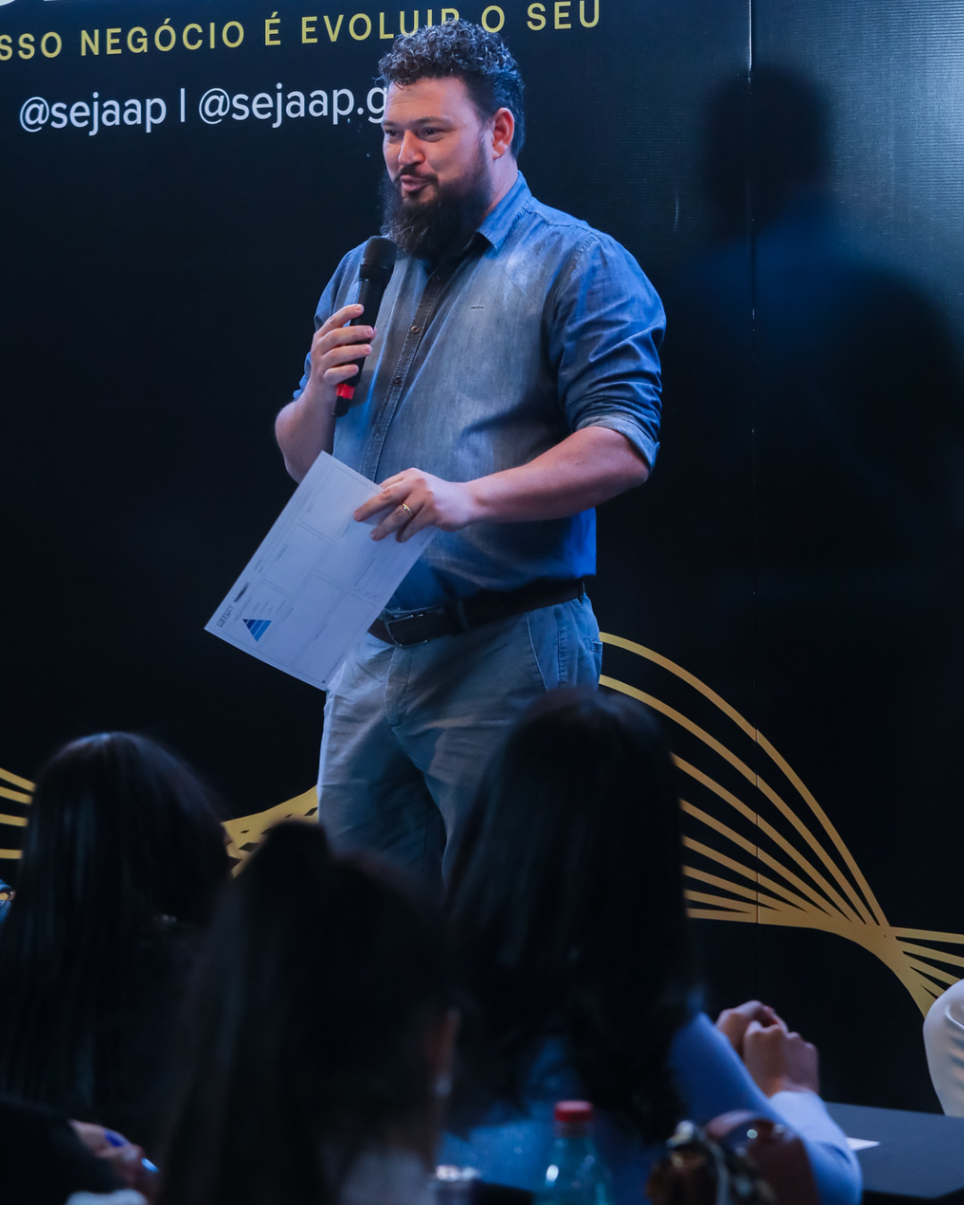 Renato Passos em palestra