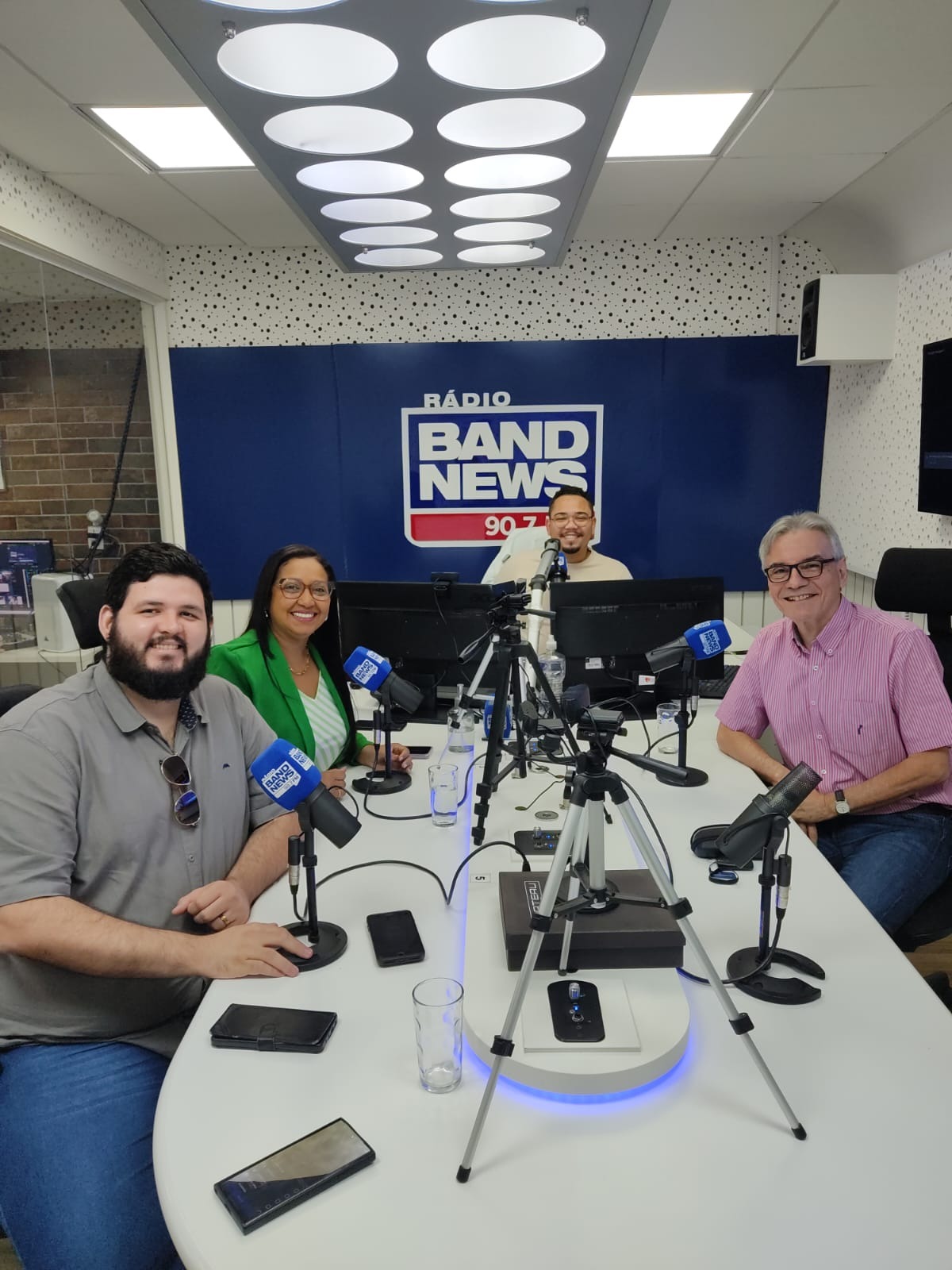 José Mário Carvalho em entrevista para Band News